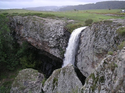 75 - L'Aubrac, la cascade de Déroc