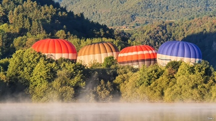14 - Décollage de montgolfières au lac Chambon