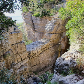 Randonnée à Corconne